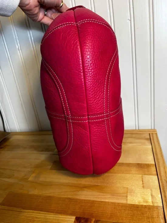 Coach SoHo Hobo Shoulder Bag Pebbled Leather Vintage - Picture 5 of 15